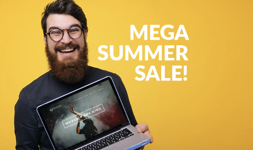 man holding a laptop