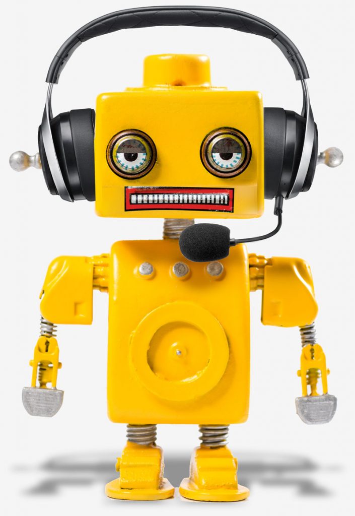 yellow robot