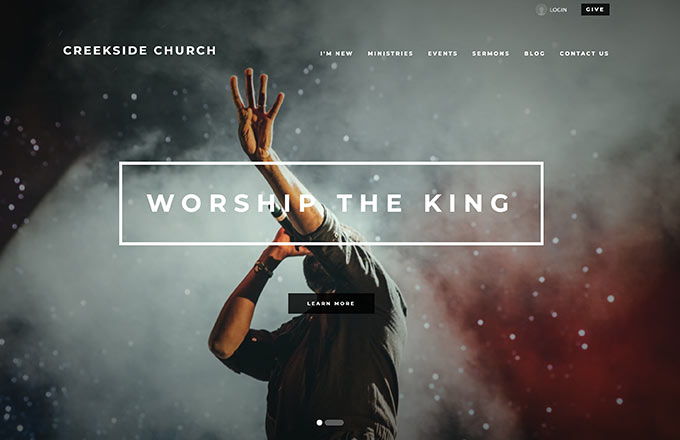 creekside worship the king