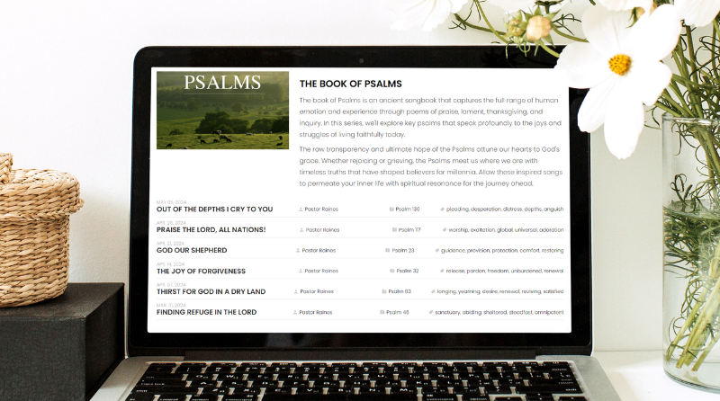 Psalms Sermon Series
