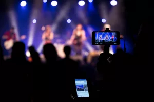smartphone live recording concert