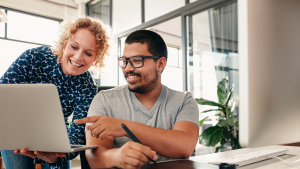 People Co-working on a project