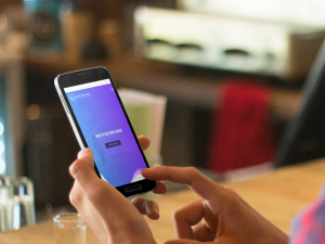 person browsing on the phone