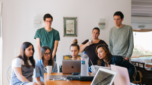 meeting of creative people