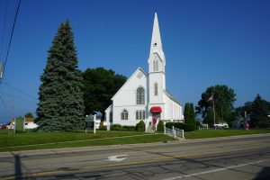 church building daytime