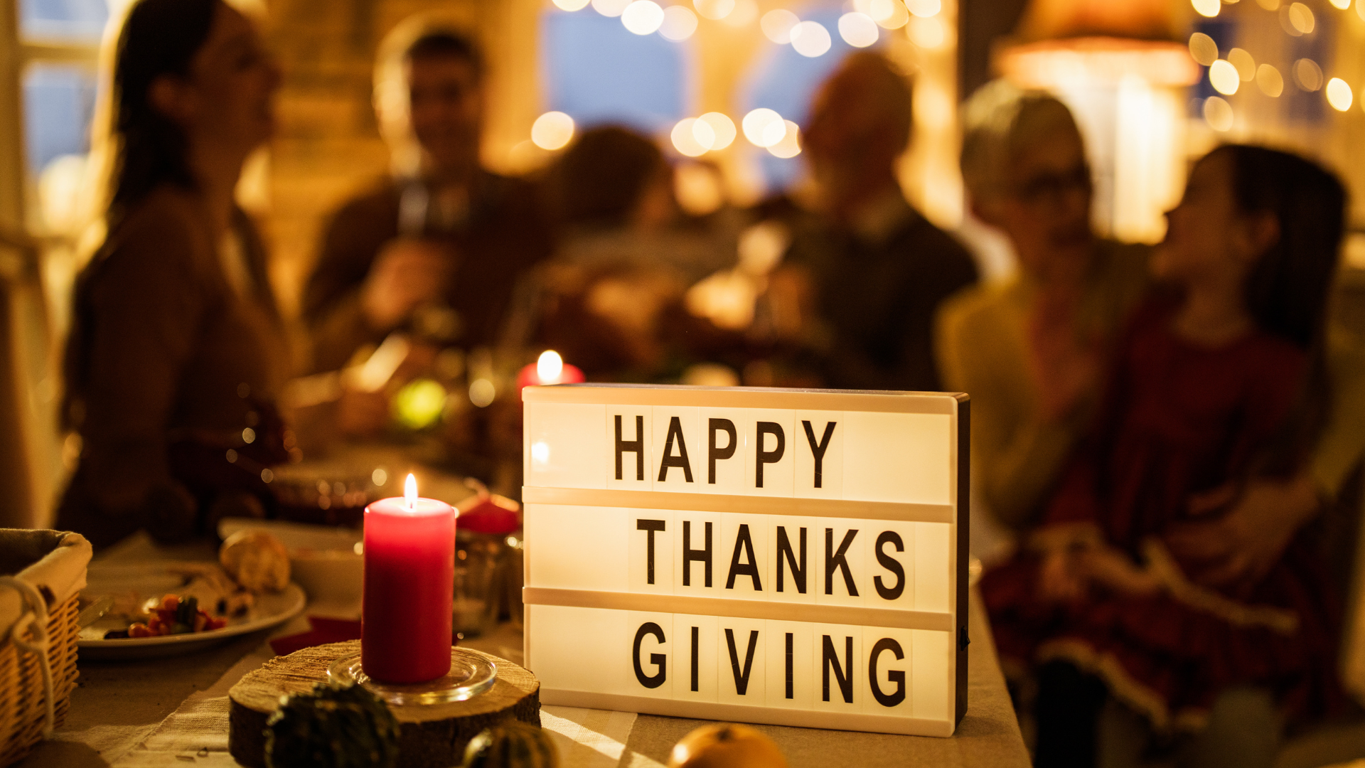 Happy Thanksgiving sign